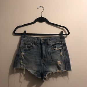Hollister Vintage High-Rise Shorts